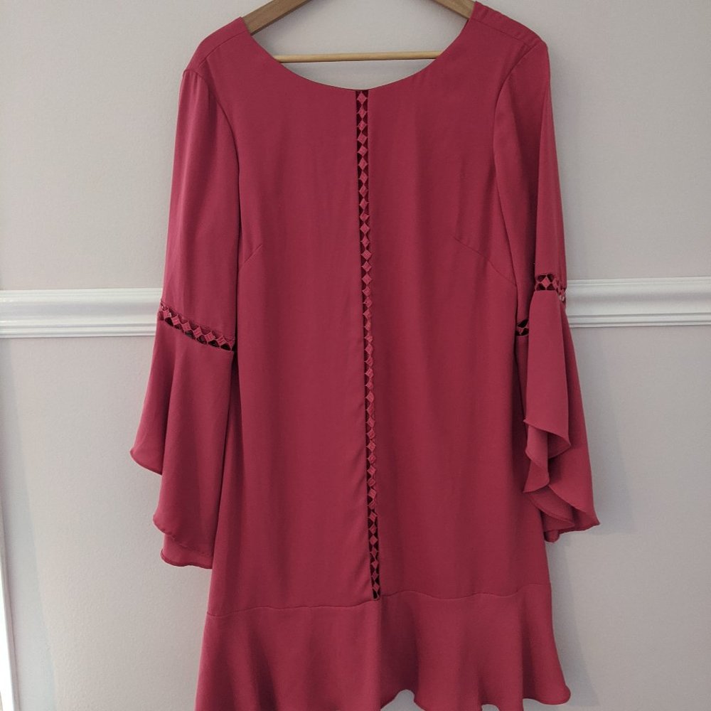 Flutter-sleeve & waist WDBM Dress